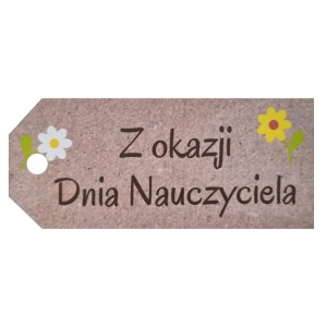 Na dzień nauczyciela - zawieszka na miód