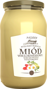 Wielokwiatowy kremowany - miód nektarowy 1200 g
