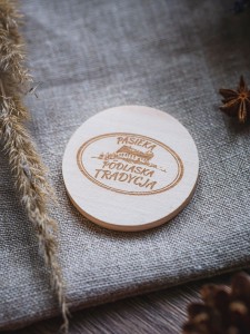 deseczka pod świece 100% jesion