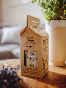 Domek kartonowy na miody 1200 g