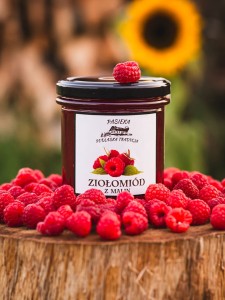 Ziołomiód z malin 400 g