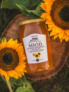 Słonecznikowy - miód nektarowy 1200 g