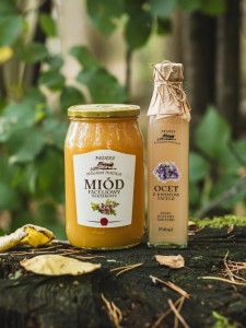 Miód faceliowy + ocet z kwiatów facelii - zestaw