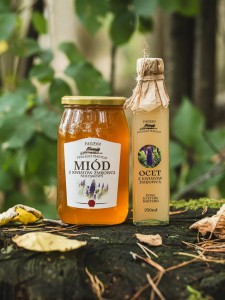 Miód z kwiatów żmijowca + ocet z kwiatów żmijowca - zestaw