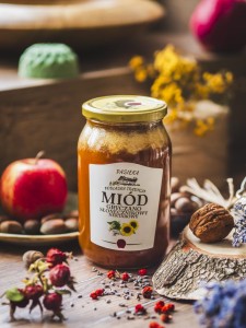 Gryczano słonecznikowy - miód nektarowy 1200 g