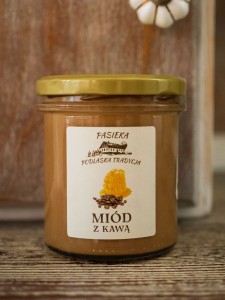 Z kawą - miód 400 g