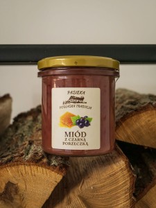 Z czarną porzeczką - miód 400 g