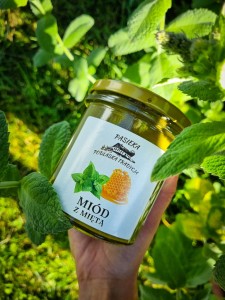 Z miętą - miód 400 g